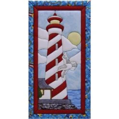 Lighthouse Quilt Magic No-Sew Wall Hanging Kit