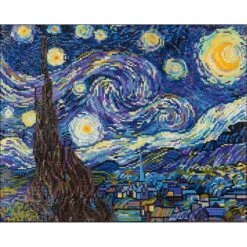 Starry Night By Van Gogh Diamond Art Kit
