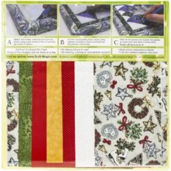 Christmas Bells Quilt Magic No-Sew Wall Hanging Kit 7 Christmas Bells Quilt Magic No-Sew Wall Hanging Kit -Qbpn 0001677243