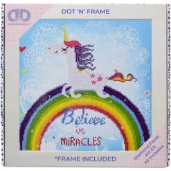 Believe In Miracles Framed Diamond Art Kit
