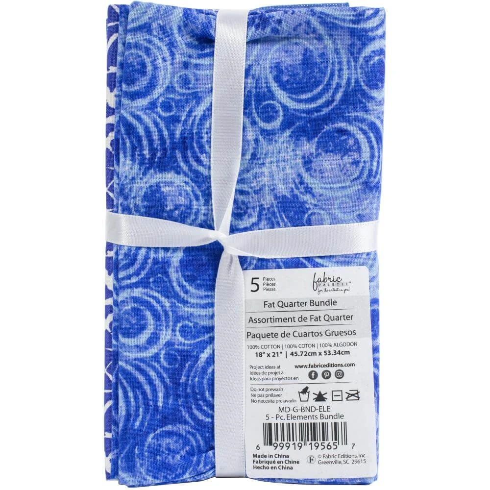 Elements Fat Quarter Assortment 18"X21" 5/Pkg 4 Elements Fat Quarter Assortment 18"X21" 5/Pkg - Image 2