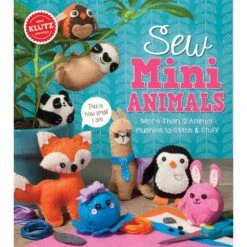 Sew Mini Animals Book Kit