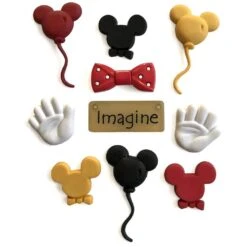 Mouse Ears Button Pack