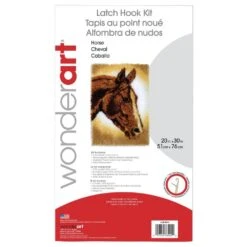 Horse Latch Hook Kit -Qbpn 0002090015 tinified