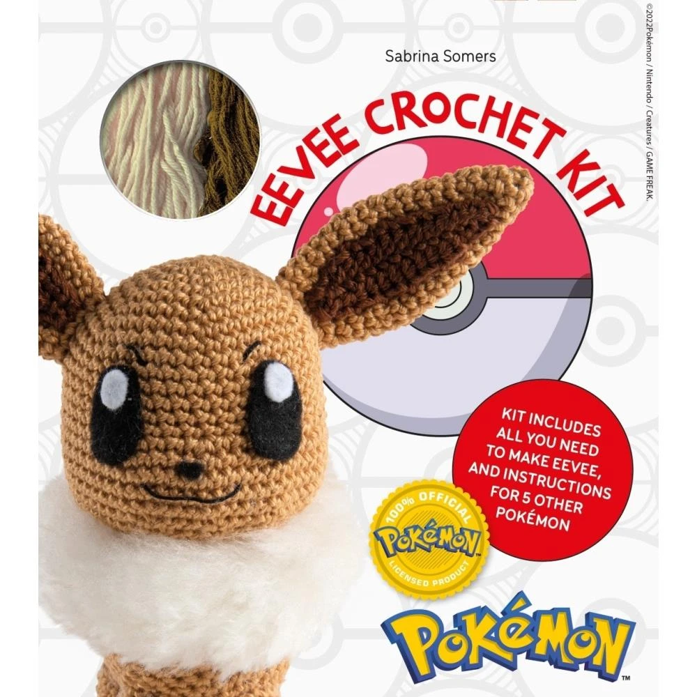 Pokemon Crochet Kit - Evee 3 Pokemon Crochet Kit - Evee