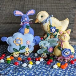 Bird Brain-Spool Critters Wool Applique Pattern