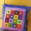 Kaffe Fassett's Brilliant Little Patchwork Cushions And Pillows -Qbpn 071543 5