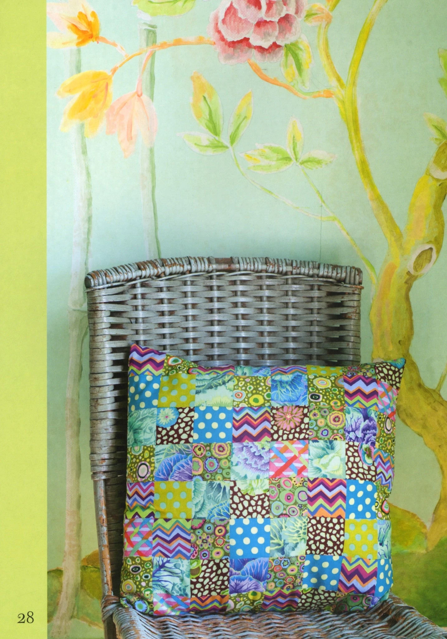 Kaffe Fassett's Brilliant Little Patchwork Cushions And Pillows 7 Kaffe Fassett's Brilliant Little Patchwork Cushions And Pillows - Image 5