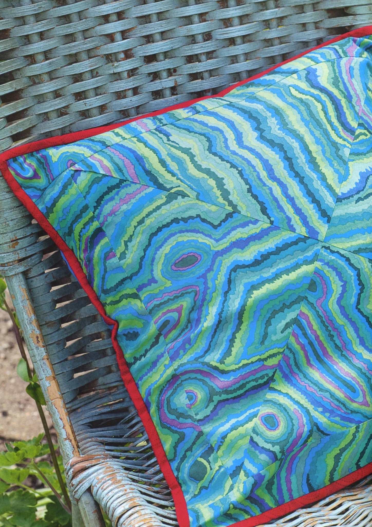 Kaffe Fassett's Brilliant Little Patchwork Cushions And Pillows 9 Kaffe Fassett's Brilliant Little Patchwork Cushions And Pillows - Image 7