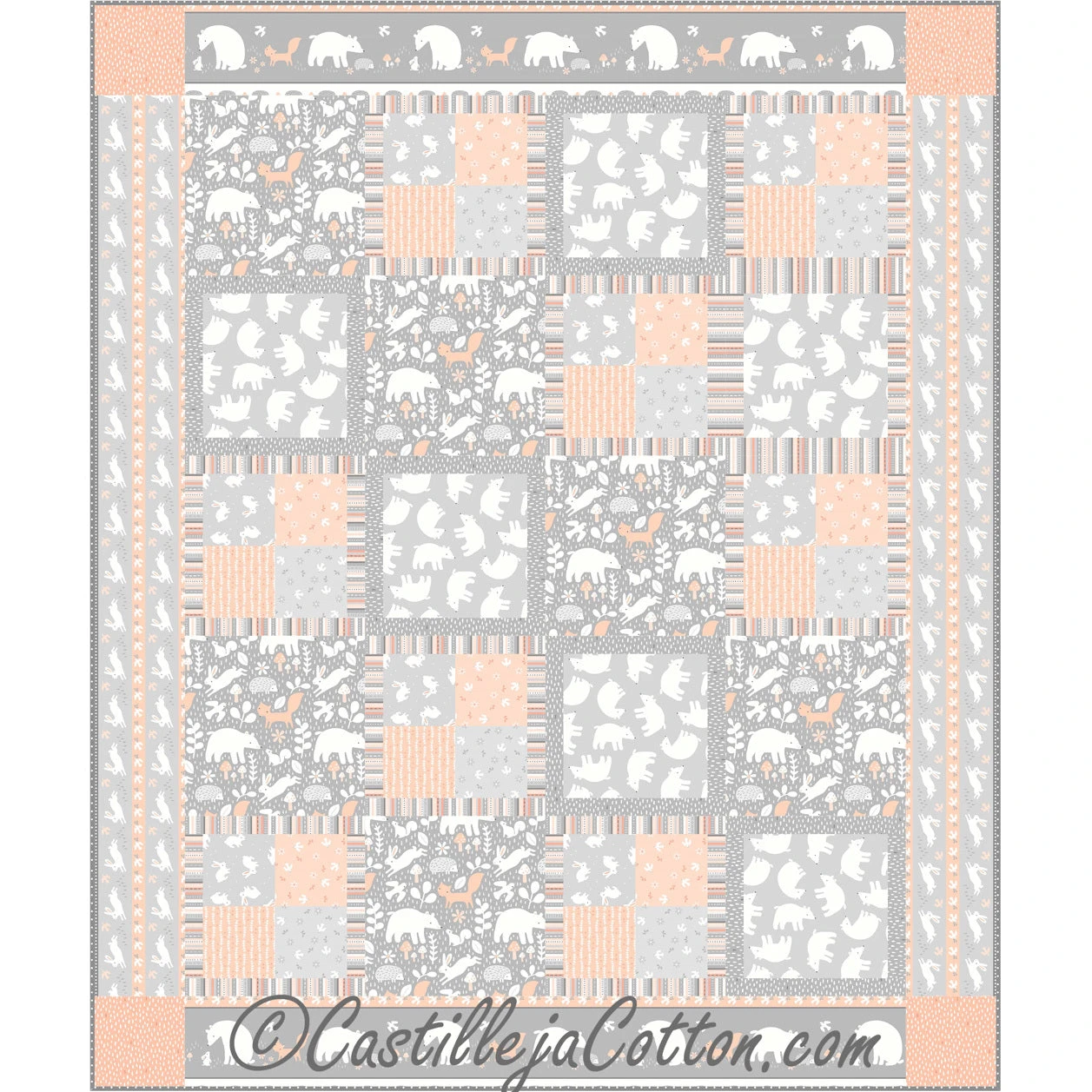 Framed Four Patch 4 Downloadable Pattern 3 Framed Four Patch 4 Downloadable Pattern