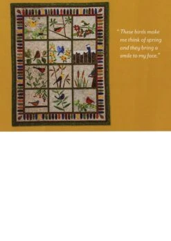 Backyard Birds Pattern -Qbpn 11033 4