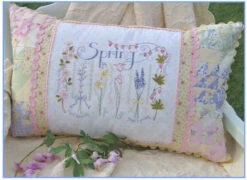 Spring Sampler Pillow
