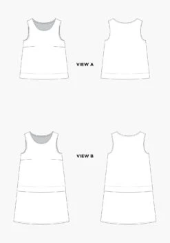 Willow Tank Dress -Qbpn 13002FLATS