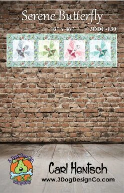Serene Butterfly Runner Downloadable Pattern