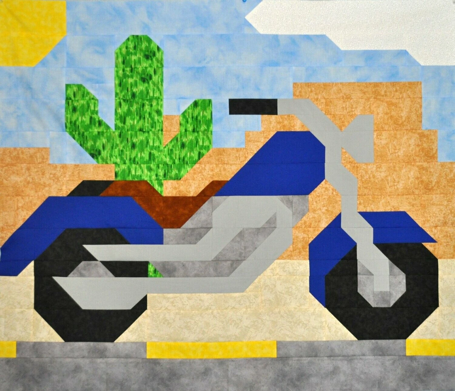 Motorcycle Downloadable Pattern 3 Motorcycle Downloadable Pattern