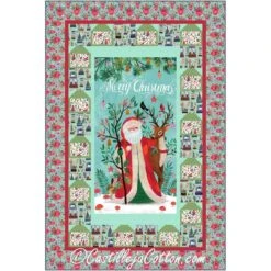 Santa In The Woods Downloadable Pattern