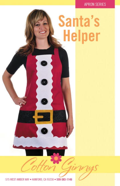 Santas Helper Apron 3 Santas Helper Apron