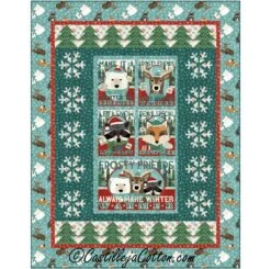 Snowflakes And Trees Downloadable Pattern