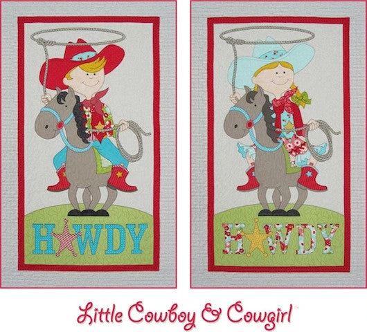 Little Cowboy & Cowgirl Quilt Pattern 3 Little Cowboy & Cowgirl Quilt Pattern