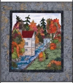 Autumn By The Old Mill