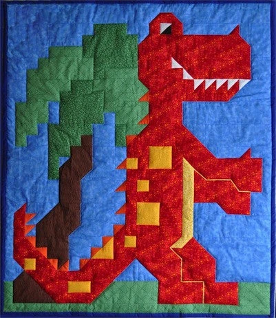 T-Rex Quilt 3 T-Rex Quilt