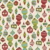 Cream Ornaments Fabric -Qbpn 2835 33