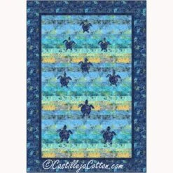 Turtles Swimming Away Downloadable Pattern