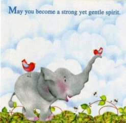 Quilt Labels Joy Elephant