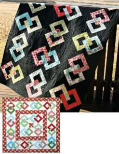 Strip To Be Square Quilt Pattern