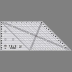 Creative Grids 8in 45 Degree Diamond Dimenions Ruler