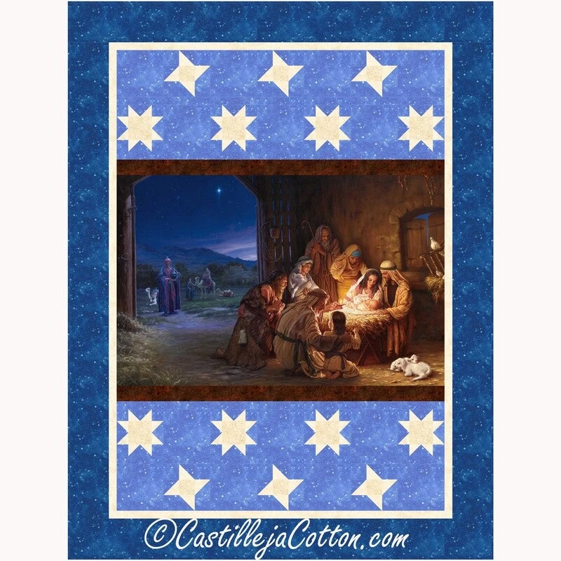 Starry Nativity Downloadable Pattern 3 Starry Nativity Downloadable Pattern