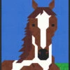 Painted Horse Downloadable Pattern -Qbpn 3427135548