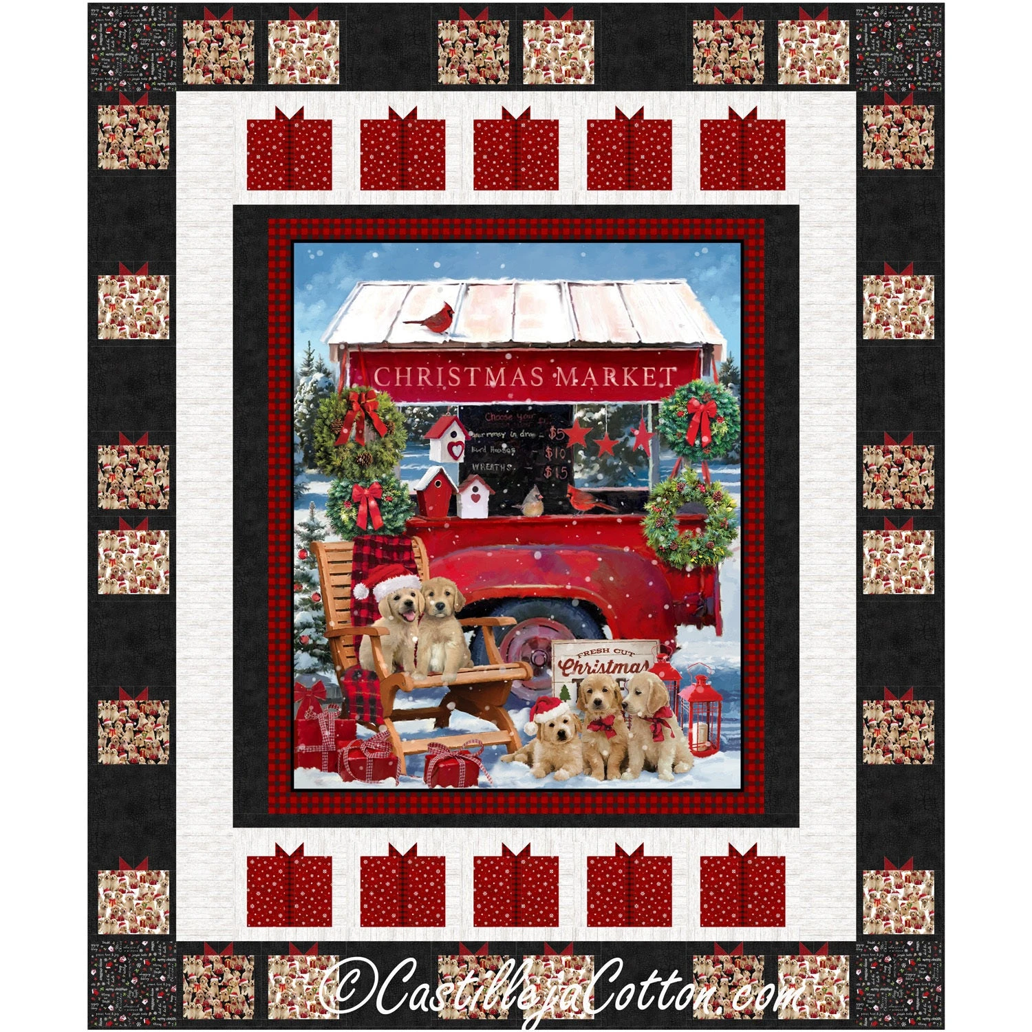 Puppies And Gifts Downloadable Pattern 3 Puppies And Gifts Downloadable Pattern