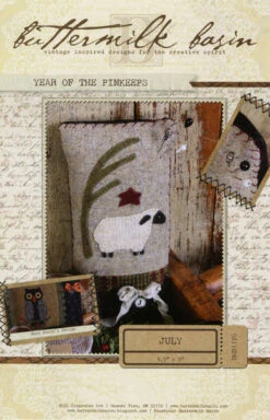 Year Of The Pinkeeps July Sheep