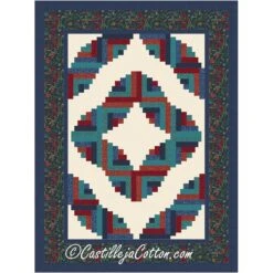 Crescent Log Cabin Hatfield Downloadable Pattern
