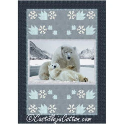 Lazy Polar Bear Cub Downloadable Pattern