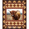 Starry Highland Cow Downloadable Pattern