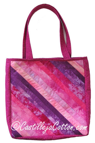 Ribbon Tote Bag Pink Downloadable Pattern 3 Ribbon Tote Bag Pink Downloadable Pattern