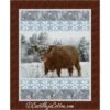 Highland Cow And Sparrows Downloadable Pattern -Qbpn 4841668773