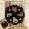 Folkart Penny Mats Thru The Year - February Cats