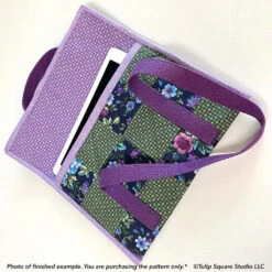 Flap Top Tablet Tote Downloadable Pattern -Qbpn 501tote02 1024x1024 1