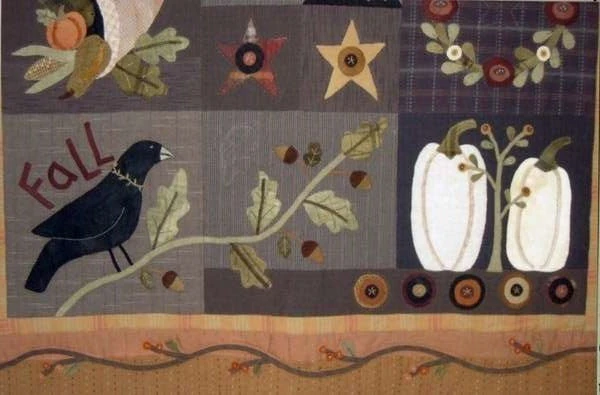 Autumn Quilt Block Of The Month - Blocks 10,11,12 3 Autumn Quilt Block Of The Month - Blocks 10,11,12