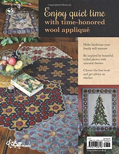 Wool Applique Heirlooms 4 Wool Applique Heirlooms - Image 2