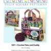Crochet Tote And Caddy Downloadable Pattern 2 Crochet Tote And Caddy Downloadable Pattern -Qbpn 521 crochet tote tulip square quilt patterns
