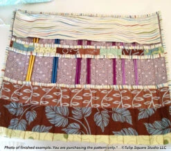 3 Piece Knitters Tote Set Downloadable Pattern -Qbpn 522knit04 tulip square quilt patterns