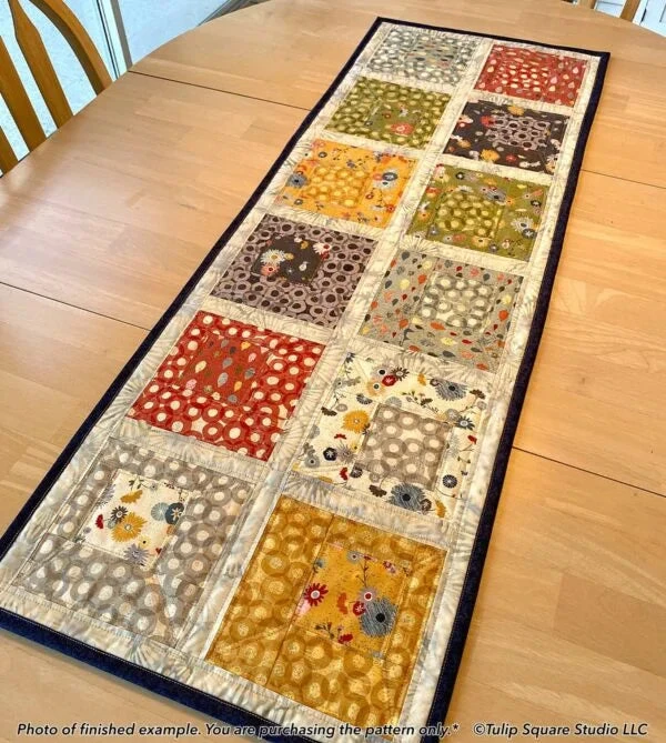 Crazy Boxes Table Runner Downloadable Pattern 8 Crazy Boxes Table Runner Downloadable Pattern - Image 6