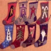 Wool Christmas Stockings -Qbpn 54016