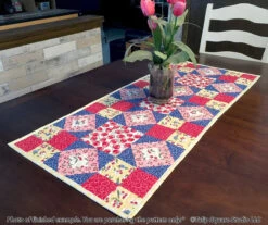 Dancing Diamonds Table Runner Downloadable Pattern -Qbpn 548 02 tulip square quilt patterns