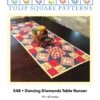 Dancing Diamonds Table Runner Downloadable Pattern