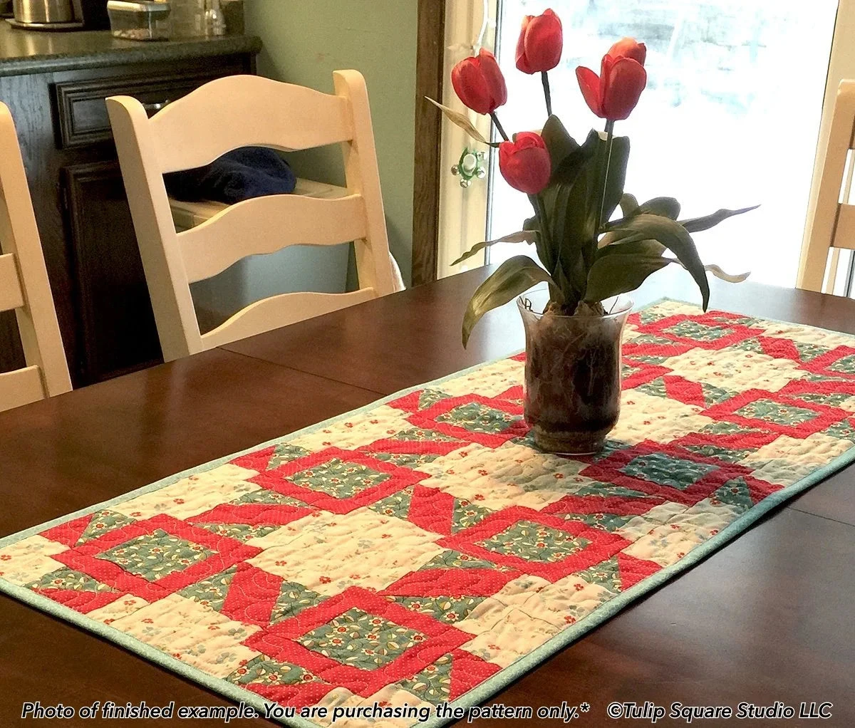 Railroad Tracks Table Runner Downloadable Pattern 6 Railroad Tracks Table Runner Downloadable Pattern - Image 4
